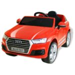 VidaXl Elektrisk Åkbil Audi Q7 Röd 6 V
