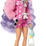 Barbie Extra Teddy Bear Jacket & Shorts with Pet