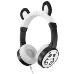 Planet Buddies Hörlurar med öron (Panda)