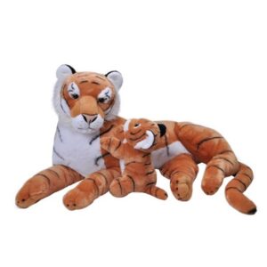 Wild Republic - Mjukisdjur Tiger 76 Cm Orange/Vit 2 Stycken