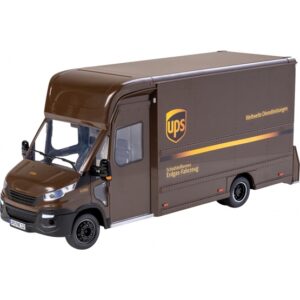 Happy People - Delivery Van Rc Ups Iveco 56 Cm Brun 16-Piece