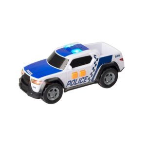 Polisbil pick-up 15 cm med ljud och ljus