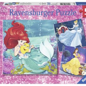 Ravensburger Pussel Disney Princess Äventyr 3x49-bitar